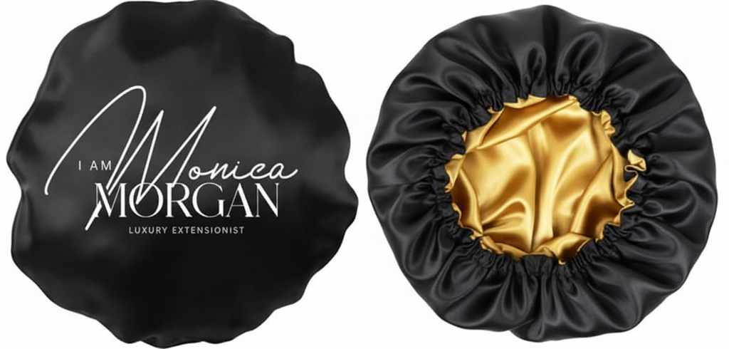 I Am Monica Morgan Luxury Satin Bonnet